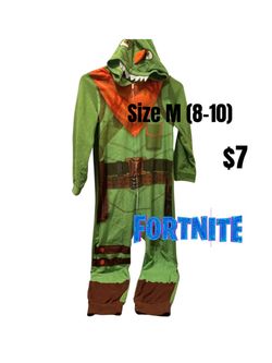 Fortnite Kids Union Suit Pajamas Size M (8-10) excellent condition ❤️❤️M20 091126