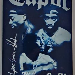 Tupac All Eyez On Me Metal Poster Print 