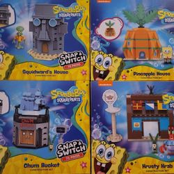 Spongebob Construction Sets