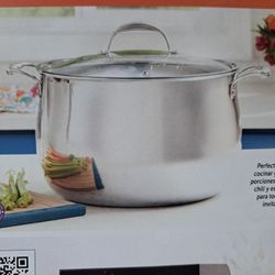 OLLA DE 22 QT DE ACERO INOXIDABLE TRI PLY PRINCESS HOUSE 🌻 🌾 