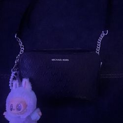 Michael Kors Jet Set Leather Crossbody Bag