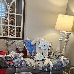 Huge Lot Of Baby Boy Clothing 