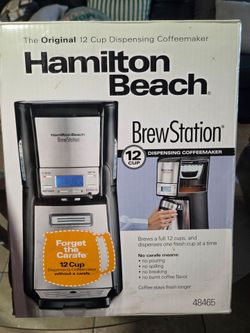 Brand New Hamilton Beach BrewStation 12-Cup Coffee Maker – Dispensing Machine (New in Box)