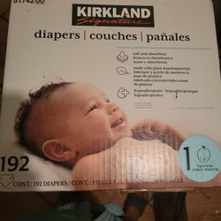 Diapers Size One 