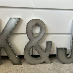 Large Decorative Letters