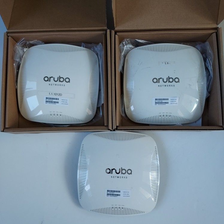 Aruba Networks APIN0215 AP-215 Wireless Access Point 210 Series JW229A Computers Lot of 3