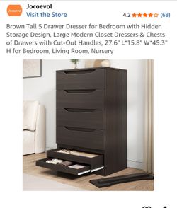 Brown Dresser