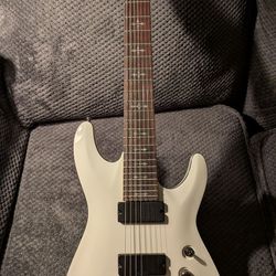 Schecter Demon-7 2018 - Present - Vintage White
