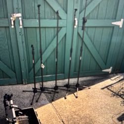 Gator Frameworks Microphone Stand 5 with Carry case 
