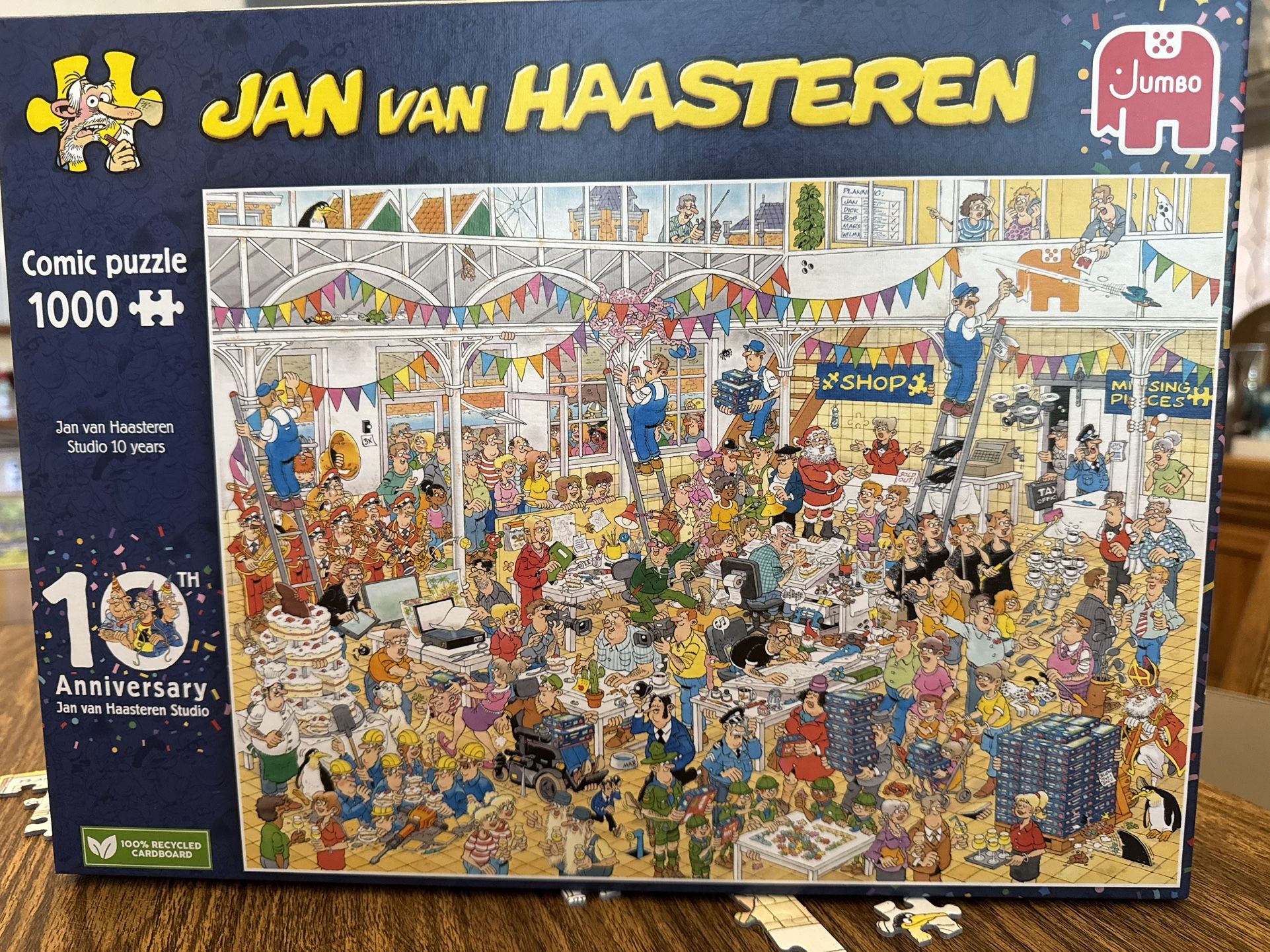 1,000 Piece Puzzle - 10th Anniversary Jan van Haasteren