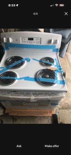 Electric stove new