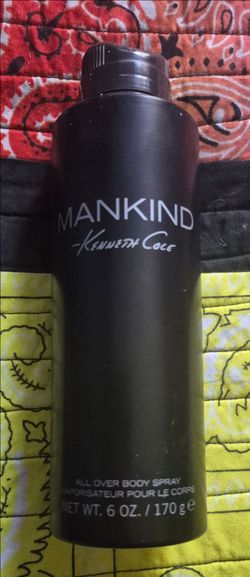 Kenneth Cole Mankind men's all over body spray. 6 oz
