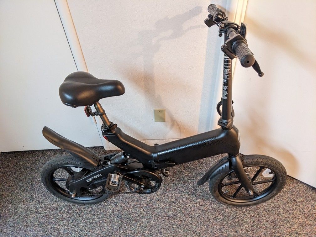 Jetson HAZE electric Bicycle 15.5mph Removable Battery Foldable