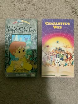 Vintage Kids’ VHS Bundle – Rikki-Tikki-Tavi & Charlotte’s Web