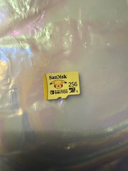 256gb Nintendo Switch MicroSD (SanDisk)