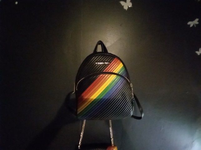 Michael Kors Backpack And Crossbody Purse