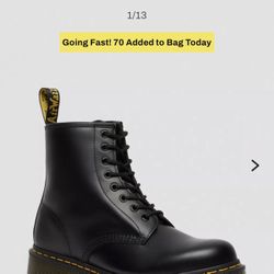 Doc Marten smooth Leather Boots Men