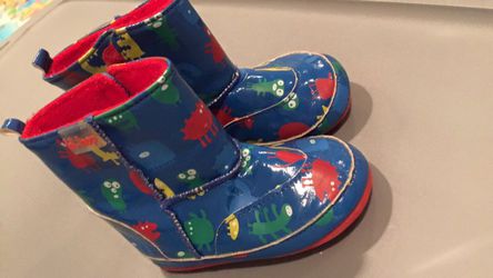 Baby rain boots 4-5 size