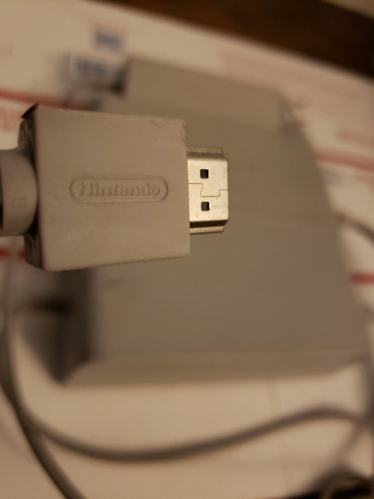nintendo wii u power cords 2,1 original hdmi and stand with charger port