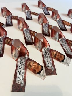Funeral Ribbons/ Memorial Ribbons/ Custom Ribbons