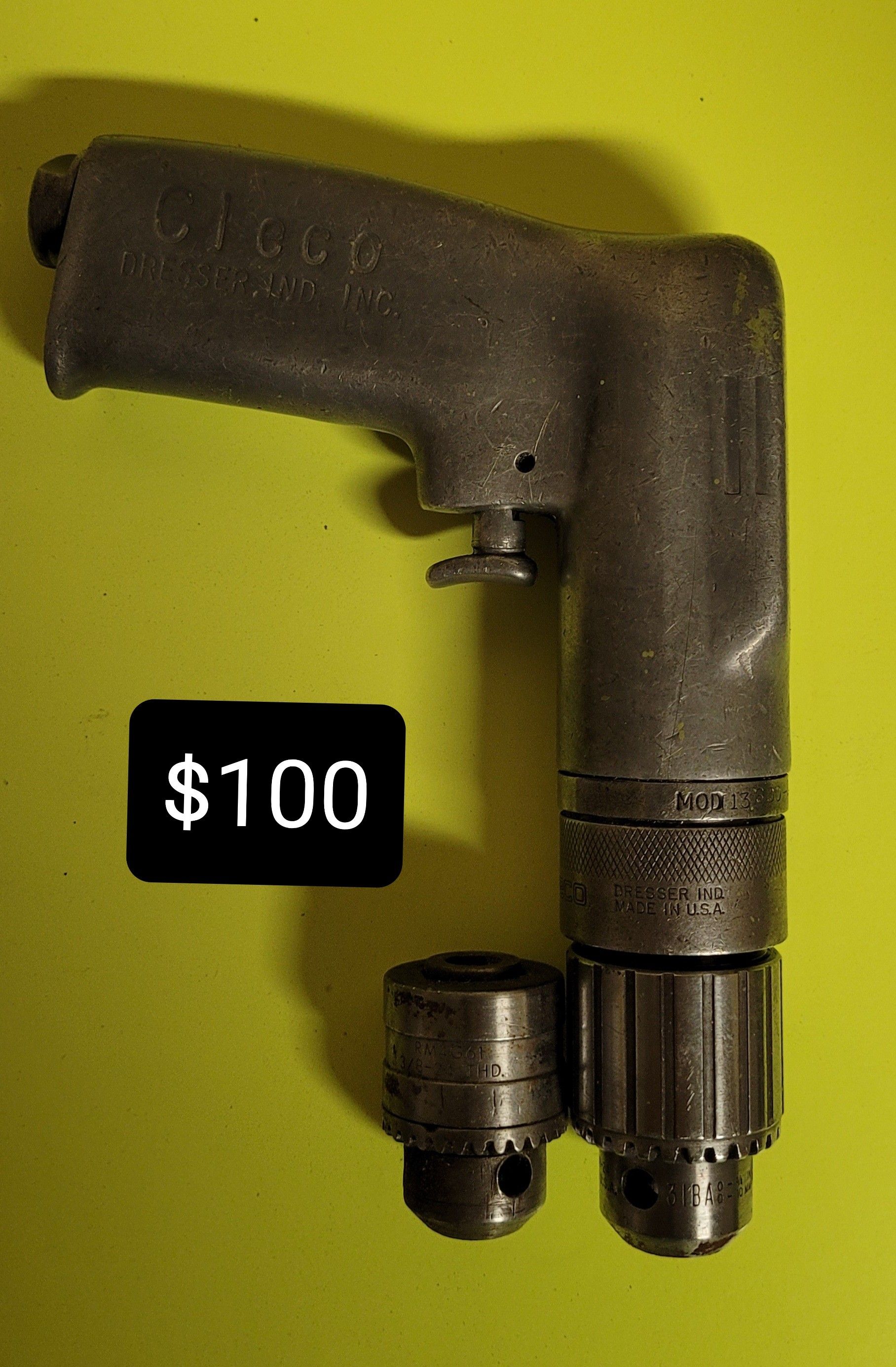 Cleco Pneumatic Drill Motor