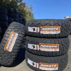 275/65R18 ARROYO RT A SET OF FOUR NEW TIRES