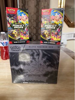 Pitch Black ETB + Perfect Order Bundle Box