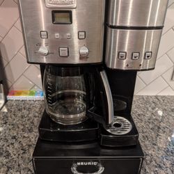 Cuisinart Coffee Maker With Keurig Storage Drawer