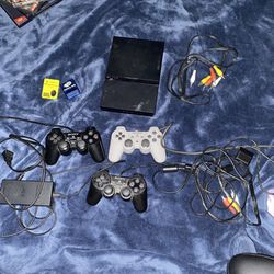 Playstation 2 Slim (PS2) With Games!