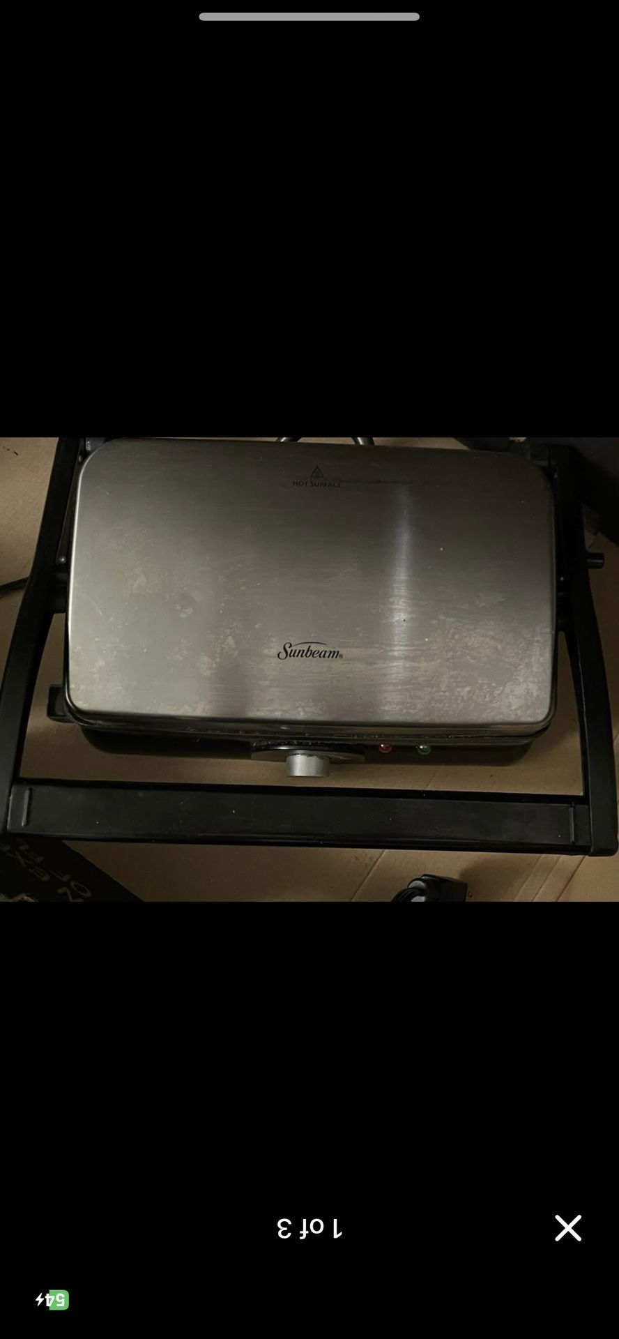 Sunbeam Panini Maker & Grill
