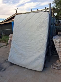 Kizreo 12".Thick Queen size mattress only.