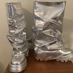 Silver Festival Boots 
