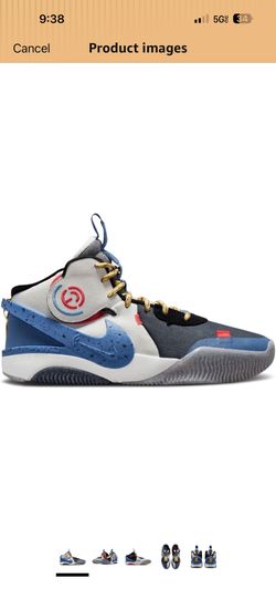 Nike Air Deldon Summit Basketball Shoes DM4096-100 Size 12.5 Men’s 