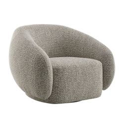 Isabel - Chair With Swivel- Brown
