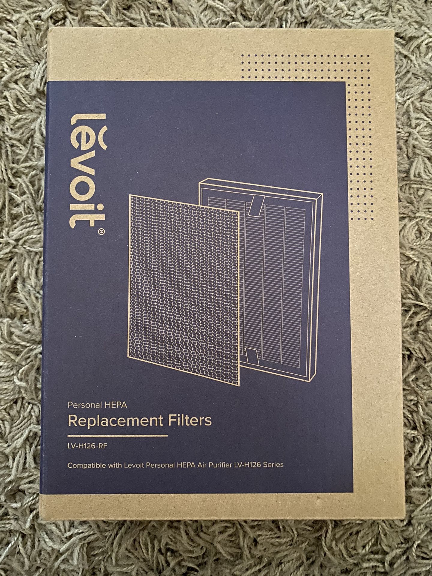 Levoit - HEPA Replacement Filter for AirNow Purifier LV-H126