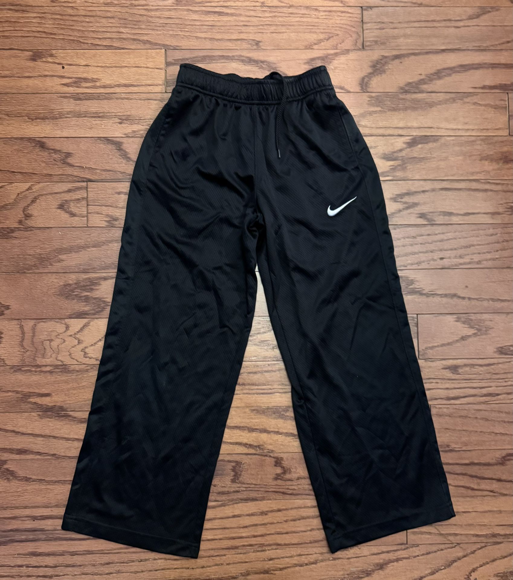 Boys Black Nike Track Pants