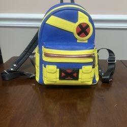 Disney Loungefly Marvel X-Men Cyclops Cosplay Mini Backpack