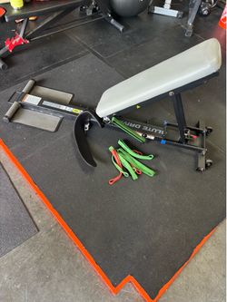 Home fitness core bench