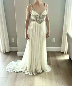 Beaded crystal gown