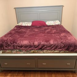 King Size Bed with Storage 