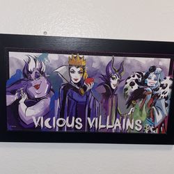 Disney Villains Frame