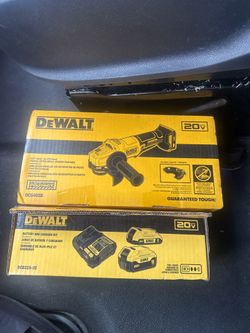 Battery Pack And Angle Glider Brand New