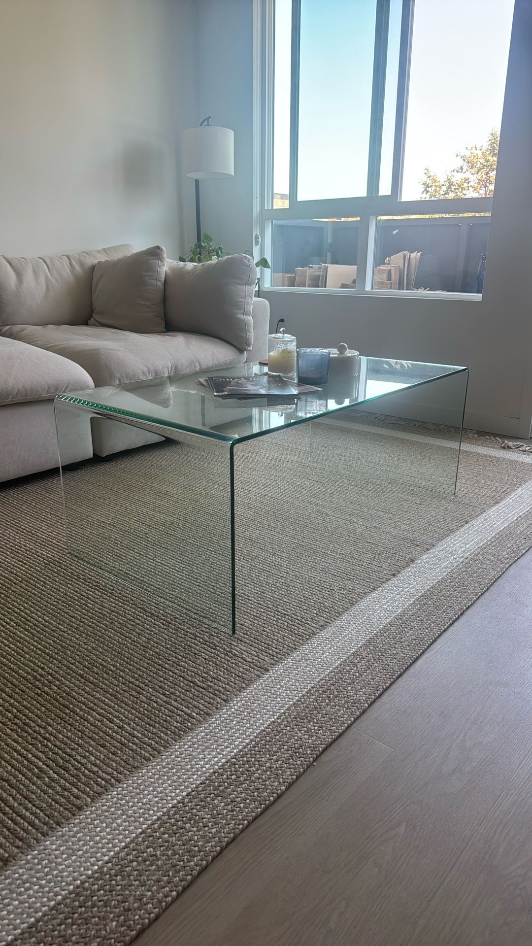 Glass Coffee Table 