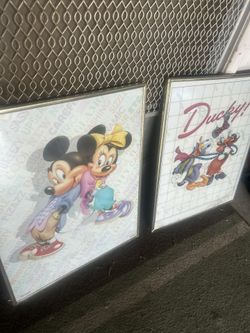 Framed Disney Pictures