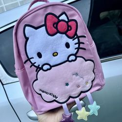 Hello Kitty Pink Backpack 