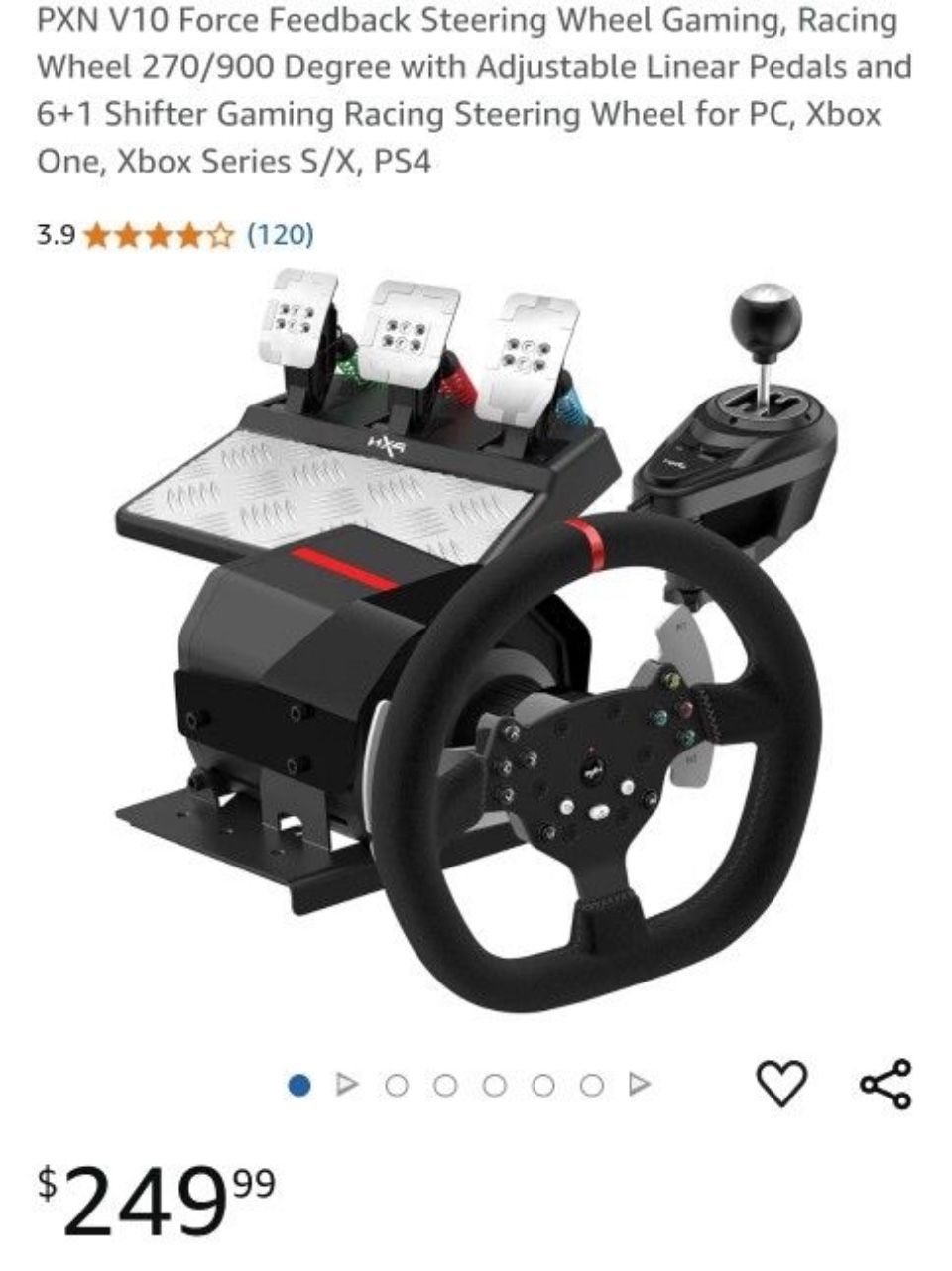 Steering Wheel Gaming 