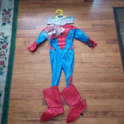 Kids Boys Spider-Man Halloween Costume 5-6 