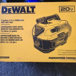 DEWALT 20-volt max 2.0-Gallon Cordless Wet Shop Vacuum #6092
