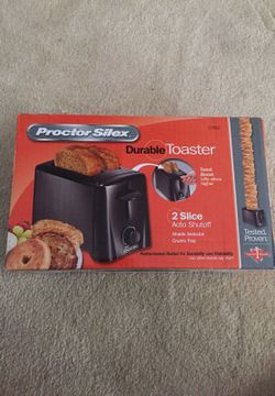 Durable toaster 2 slice auto shut off new