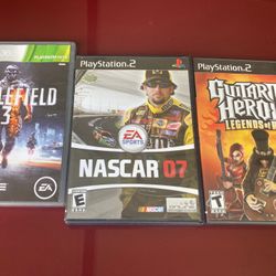 2 PS2 Games And A Xbox 360 Game